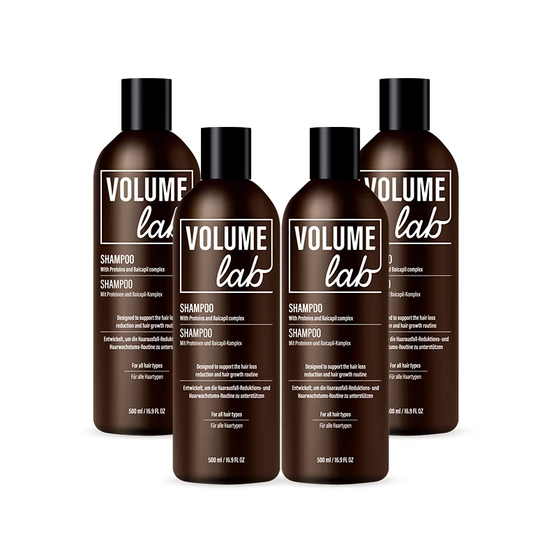 4x VOLUME LAB Anti-Haaruitval & Haargroei Shampoo